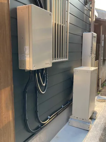 【大阪府大阪市】　O様邸　蓄電池,太陽光設置工事写真