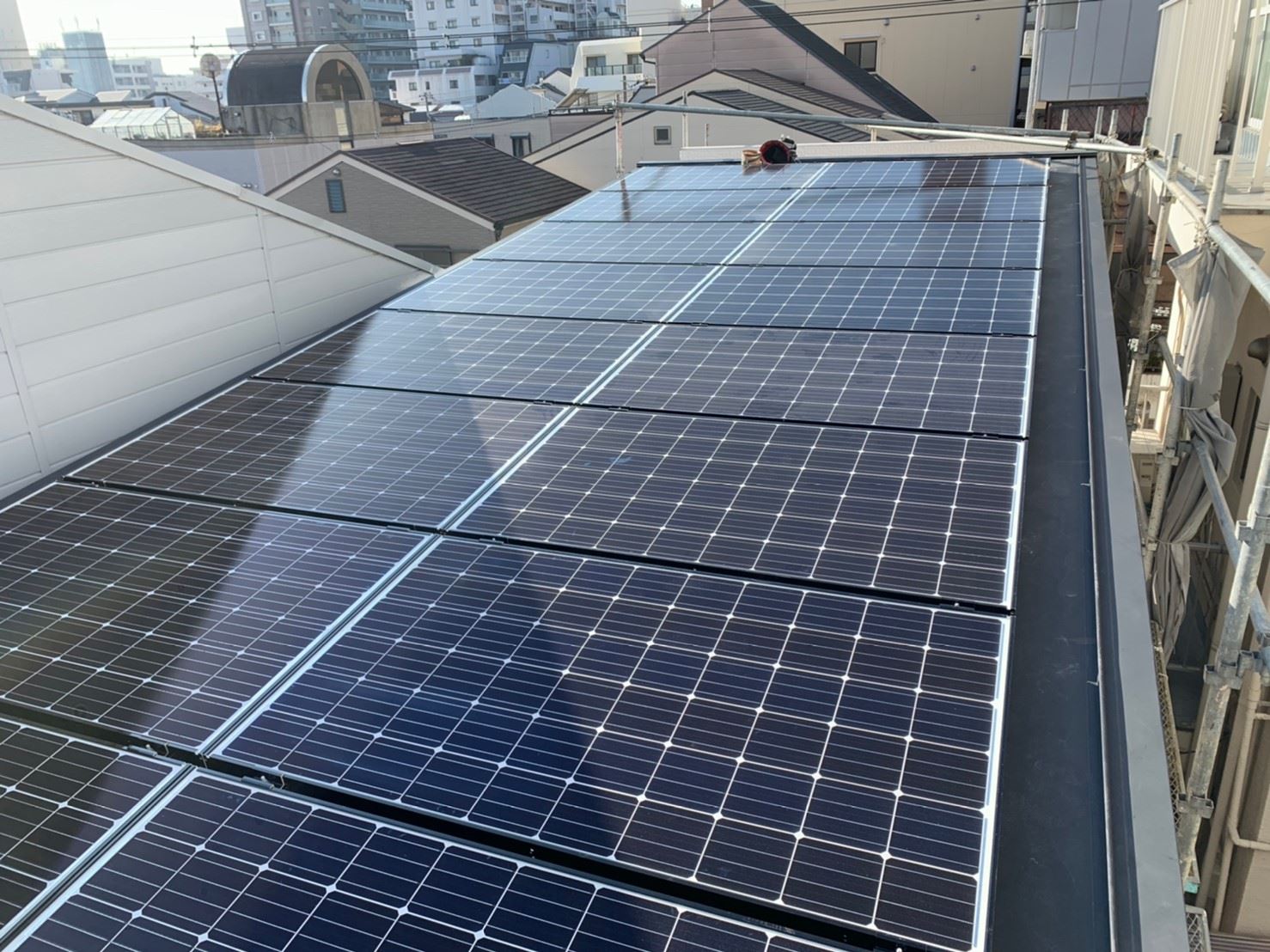 【大阪府大阪市】T様邸に太陽光・蓄電池を施工（伊藤忠商事 スマートスターL016）写真2